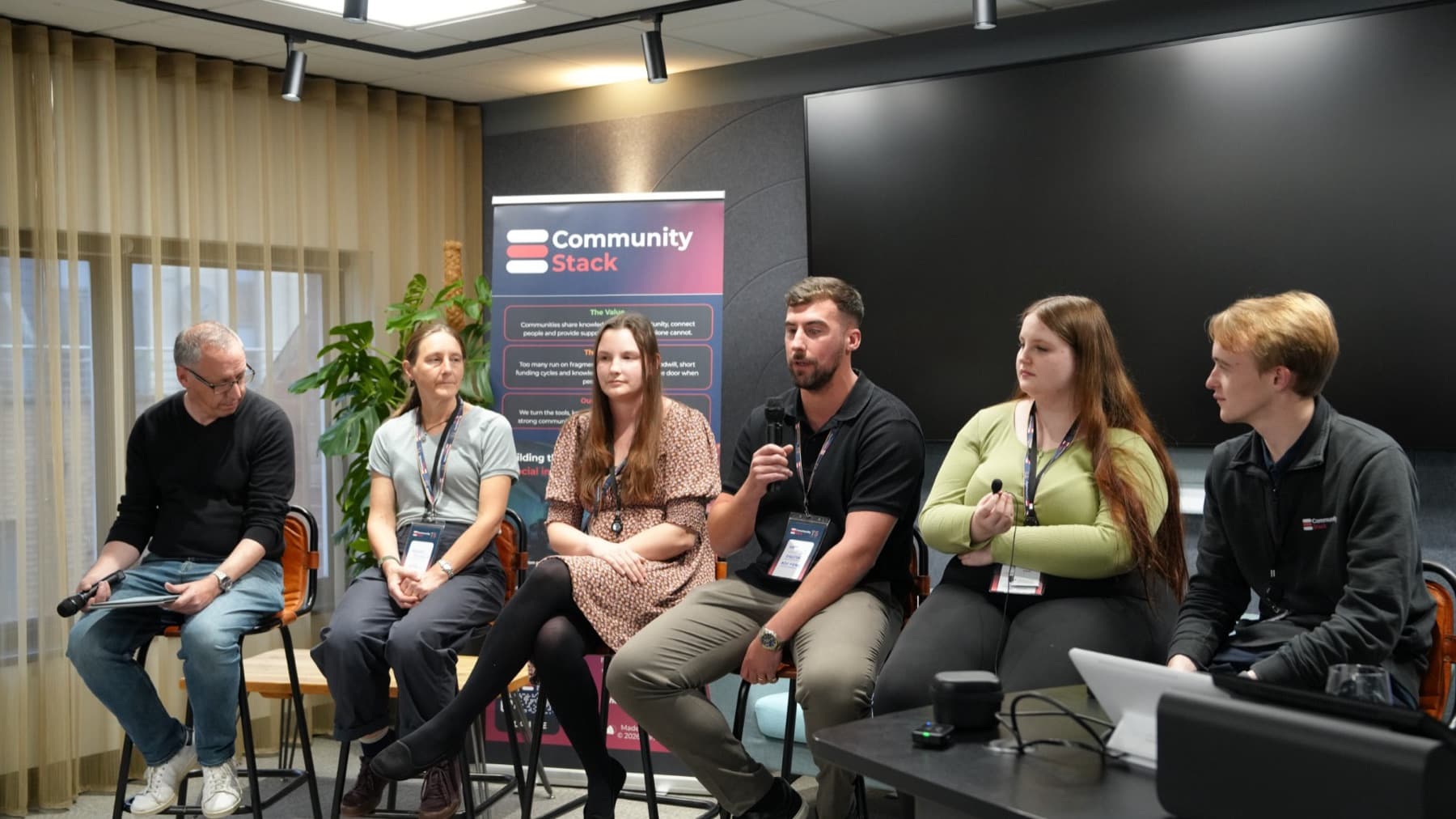 The Building Technical Careers Where Women Thrive panel in discussion